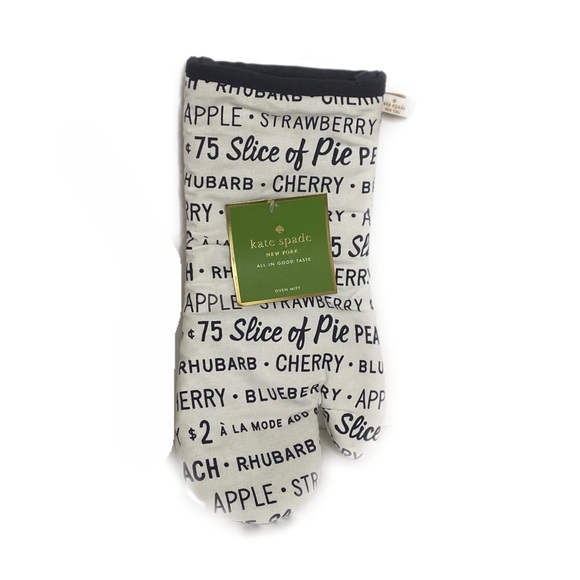 kate spade Other - NWT Kate Spade Order's Up Diner Inspired Oven Mitt